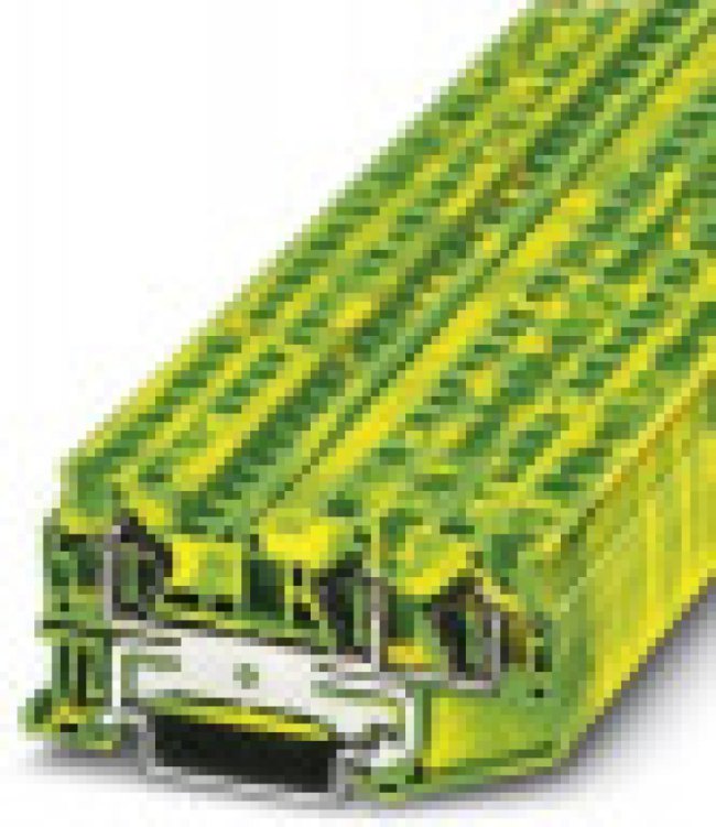 ST 4-TWIN-PE, Клеммная колодка на DIN рейку, 3 вывод(-ов), 28 AWG, 10 AWG, 6 мм², Зажим, 32 А ST 4-TWIN-PE, Клеммная колодка на DIN рейку, 3 вывод(-ов), 28 AWG, 10 AWG, 6 мм², Зажим, 32 А