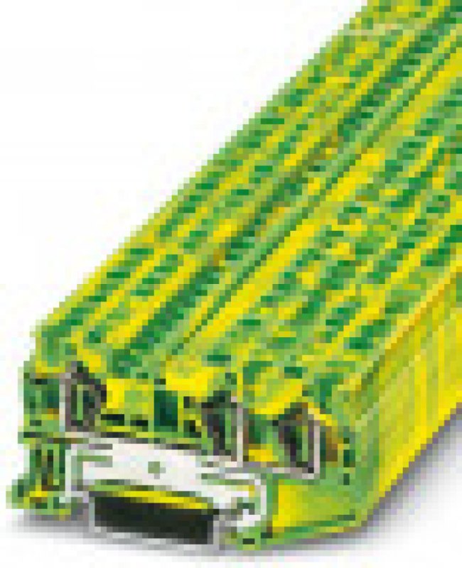 ST 4-TWIN-PE, Клеммная колодка на DIN рейку, 3 вывод(-ов), 28 AWG, 10 AWG, 6 мм², Зажим, 32 А ST 4-TWIN-PE, Клеммная колодка на DIN рейку, 3 вывод(-ов), 28 AWG, 10 AWG, 6 мм², Зажим, 32 А