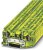 ST 4-TWIN-PE, Клеммная колодка на DIN рейку, 3 вывод(-ов), 28 AWG, 10 AWG, 6 мм², Зажим, 32 А ST 4-TWIN-PE, Клеммная колодка на DIN рейку, 3 вывод(-ов), 28 AWG, 10 AWG, 6 мм², Зажим, 32 А