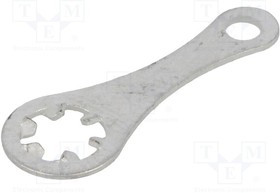 KEYS904, Наконечник: кольцевой под пайку, 0,45мм, M3,5, d: 3,66мм, пайка