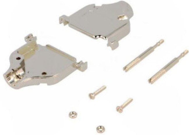 DSC-825A, Корпус для разъемов D-Sub, D-Sub 25pin,D-Sub HD 44pin, прямой