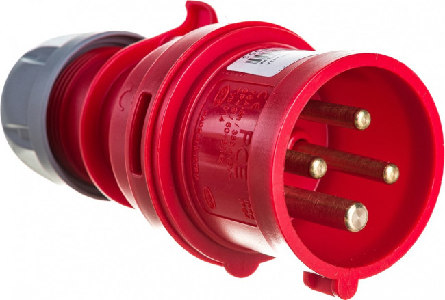Вилка кабельная 16А 400V 3P+E IP44 014-6