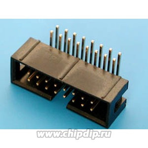 BH-16R (IDC-16MR), Разъём IDC BH-16R (IDC-16MR), 16 контактов