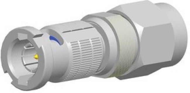 APH-HDBNCP-SMAP, RF Adapters - Between Series HD-BNC Plug/SMA Plug Adapter 50 Ohm APH-HDBNCP-SMAP, RF Adapters - Between Series HD-BNC Plug/SMA Plug Adapter 50 Ohm