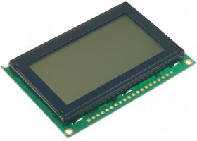 RG12864B-FHW-X, Дисплей: LCD, графический, 128x64, FSTN Positive, 75x52,7x8,9мм