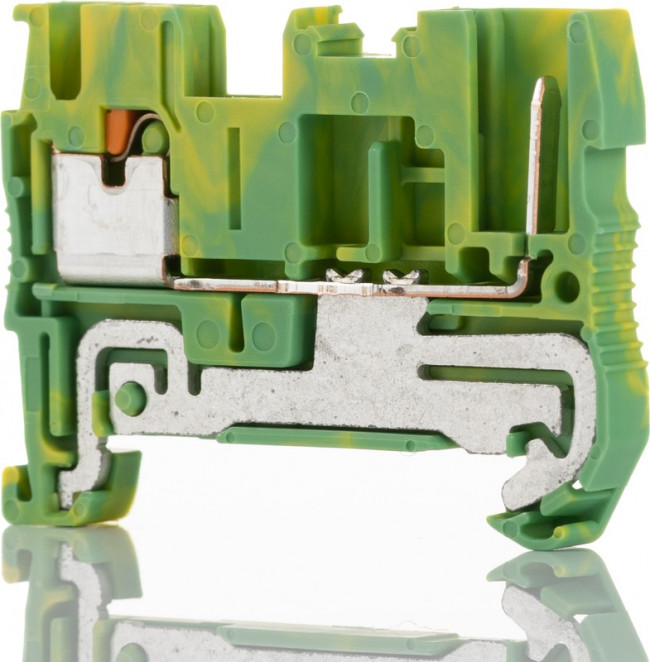 3210059, DIN Rail Terminal Blocks PT 2,5/1P-PE