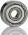 624-2Z/C3 Single Row Deep Groove Ball Bearing- Both Sides Shielded 4mm I.D, 13mm O.D