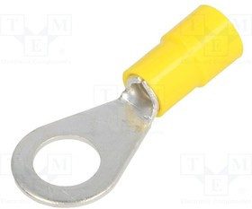 BM00337, Наконечник: кольцевой, M8, d: 8,2мм, 4-6мм2, обжим, на провод, медь