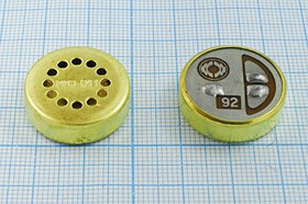 Микрофон электретный 22,6x 7,4, O, 3C, 10мВ/Па, МКЭ-84