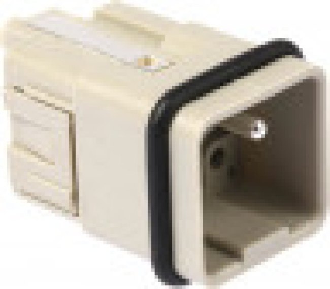 09140023004, Heavy Duty Power Connectors Han Quintax/Coax module Male 09140023004, Heavy Duty Power Connectors Han Quintax/Coax module Male