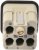 09140023004, Heavy Duty Power Connectors Han Quintax/Coax module Male 09140023004, Heavy Duty Power Connectors Han Quintax/Coax module Male