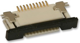 52745-0433, FFC / FPC разъем, 0.5 мм, 4 контакт(-ов), Гнездо, Easy-On 52745, Поверхностный Монтаж, Верх