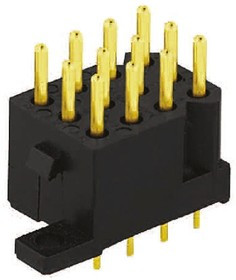 DE-010-FS, Разъем: HDC; контактная вставка; "мама"; DE; PIN: 10; 10+PE; 16А