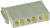 2058299-1, Hermaphroditic Female Connector Housing, 4mm Pitch, 2 Way, 1 Row 2058299-1, Hermaphroditic Female Connector Housing, 4mm Pitch, 2 Way, 1 Row