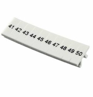 0801404:0041, Terminal Block Tools & Accessories ZB 3.5.LGS: FORTL.ZAHLEN 41-50 0801404:0041, Terminal Block Tools & Accessories ZB 3.5.LGS: FORTL.ZAHLEN 41-50