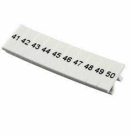 0801404:0041, Terminal Block Tools &amp; Accessories ZB 3.5.LGS: FORTL.ZAHLEN 41-50