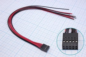 Шнур гнездо BLD, 10 контактов, шаг 2,54мм,кабель длиной 0,3м; №1441 L гн BLD-2x 5\P2,54\каб\\10L300\