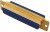 M24308/4-336, D SUB CONNECTOR, PLUG, DA, 15POS