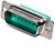 M24308/4-336, D SUB CONNECTOR, PLUG, DA, 15POS