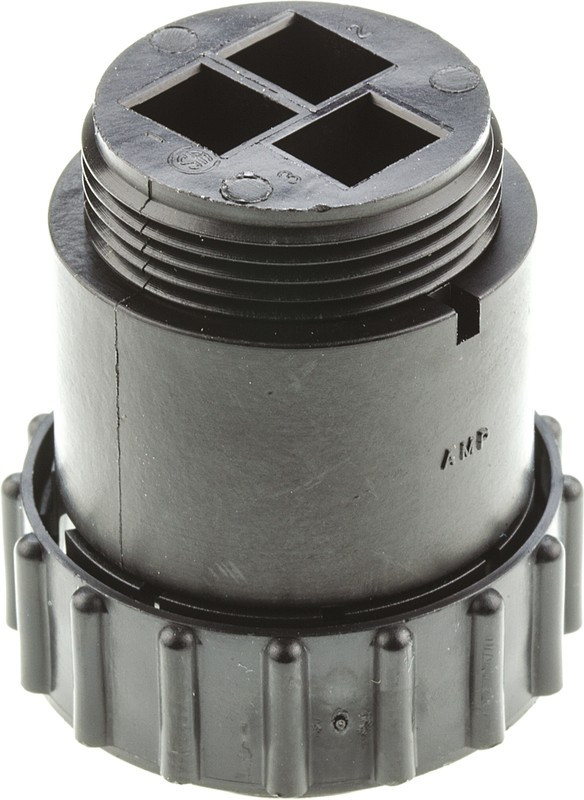 206037-2, Conn CPC SKT 3 POS Crimp ST Cable Mount 3 Terminal 1 Port Standard