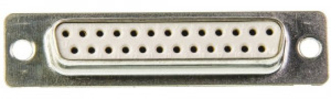 DB25S064TLF, Conn D-Subminiature SKT 25 POS 2.76mm Solder Bucket ST Panel Mount 25 Terminal 1 Port DB25S064TLF, Conn D-Subminiature SKT 25 POS 2.76mm Solder Bucket ST Panel Mount 25 Terminal 1 Port