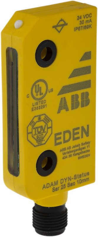 2TLA020051R5200 Adam DYN-Status M12-5, Non-Contact Safety Switch, Polybutylene Terephthalate Housing, M12