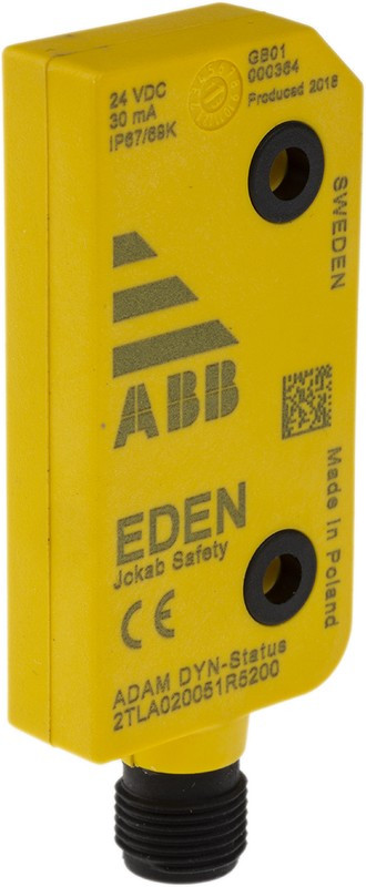 2TLA020051R5200 Adam DYN-Status M12-5, Non-Contact Safety Switch, Polybutylene Terephthalate Housing, M12