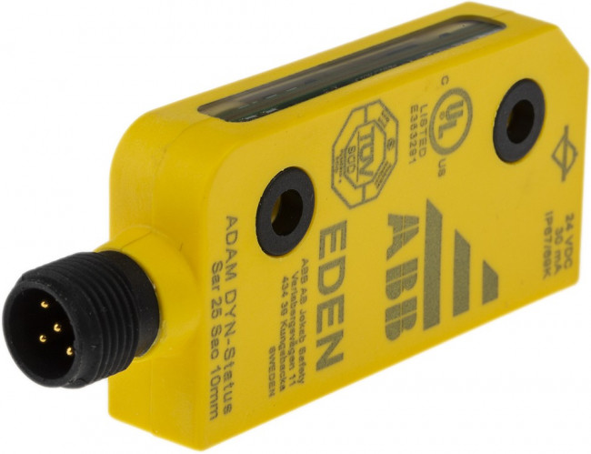 2TLA020051R5200 Adam DYN-Status M12-5, Non-Contact Safety Switch, Polybutylene Terephthalate Housing, M12