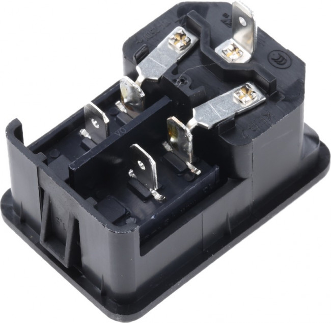 4302.2002, AC Power Entry Modules SNAP-IN 2-POLE