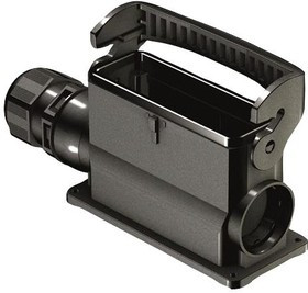 19431240251, Разъем для тяжелых условий, IP66, With Gland, Нейлон (Полиамид), Армированный Стекловолокном