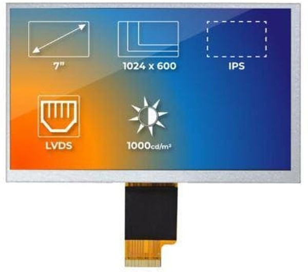 RVT70HSLNWN00, TFT Displays & Accessories 7.0", LVDS, no frame, no touch RVT70HSLNWN00, TFT Displays & Accessories 7.0", LVDS, no frame, no touch