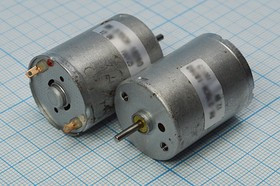 Двигатель 12В, левый, 7900 оборотов/мин, 24x34m43мм; №7966 F двиг 12В\0,07А\лев\7900\ 24x34m43\RK-370CH-18260\