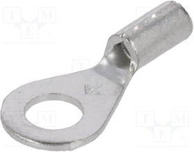 KEYS8201, Наконечник: кольцевой, M4, 0,64-1мм2, обжим, на провод, медь