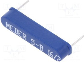 MK65B, Геркон, Диапазон: 5-10AT, Pкоммут: 10Вт, 3,2x2,8x14,3мм, 0,5А, THT