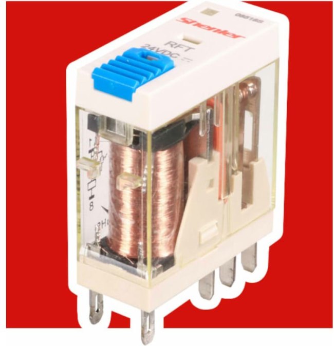 Реле 2C 24v DC + светодиод + тест-кнопка RFT2CO024LT Реле 2C 24v DC + светодиод + тест-кнопка RFT2CO024LT