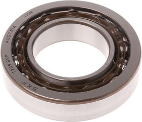 7209 BEP Single Row Angular Contact Ball Bearing- Open Type 45mm I.D, 85mm O.D