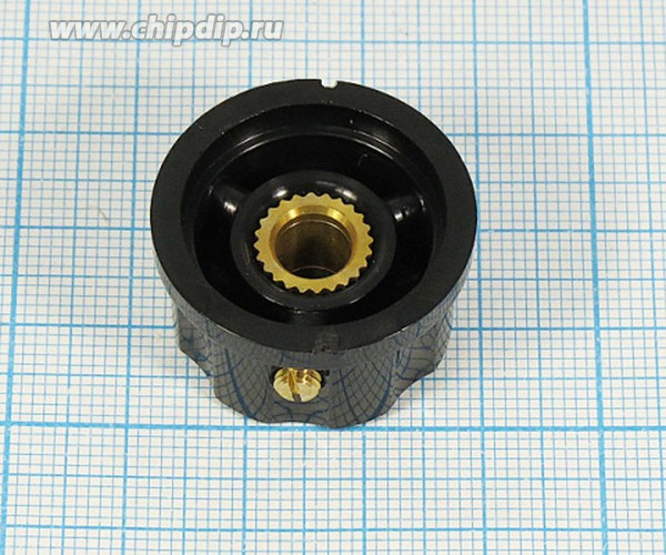 Ручка d6,3, 27x16, пластиковая, черная/метталл, под винт, CF-X3; №9252 ручка d6,3\27x16\пл\чер/мет\ винт\CF-X3-M-S(6,4)\