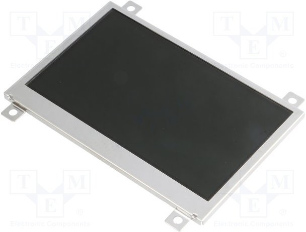 RFE43AQ-EIW-DBN, Дисплей: TFT, 4,3", 480x272, Подсвет: LED, Размер окна: 98,7x57,5мм