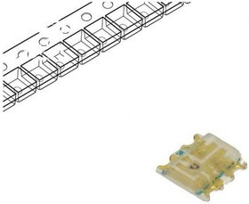 19-237A/R6GHBHC-B01/2T, LED; SMD; 1616; RGB; 1.6x1.6x0.35mm; 120°; 10mA; Lens: transparent