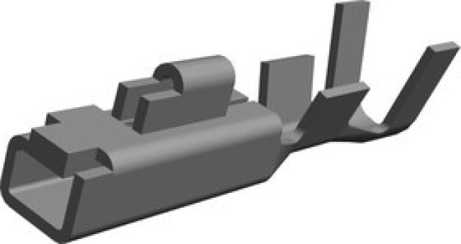 175155-1, AMP Universal Power Female Crimp Terminal 22AWG 175155-1