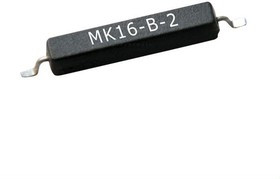 MK16-B-2, Геркон, Pкоммут: 10Вт, Контакты: SPST-NO, 500мА, макс.200В