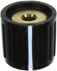 PKG50B1/8, RIBBED KNOB WITH LINE INDICATOR, 3.175MM