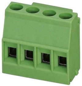 1707234, Клеммная колодка типа провод к плате, 5 мм, 4 вывод(-ов), 26 AWG, 14 AWG, 2.5 мм², Винт 1707234, Клеммная колодка типа провод к плате, 5 мм, 4 вывод(-ов), 26 AWG, 14 AWG, 2.5 мм², Винт