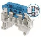 ZS4-S-R3-T2, DIN Rail Terminal Blocks Aut SNK Screw