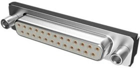 D09P24A4GX00LF, Conn D-Subminiature M 9 POS 1.37mm Solder ST Thru-Hole 9 Terminal 1 Port Tray