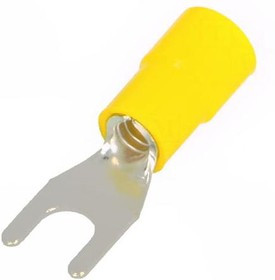 BM 00326, Наконечник: вилка, M5, d: 5,2мм, 4-6мм2, обжим, на провод, луженые