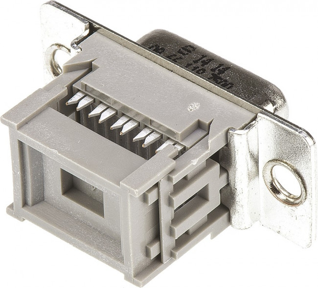 09661187500, D-Sub Standard Connectors 9P FEMALE IDC METAL SHELL