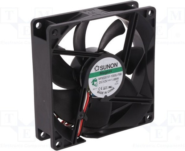 Вентилятор Sunon MF92251V1-1000U-F99 12V DC 1.68W 92X25 3pin