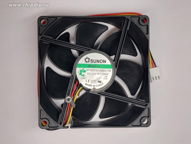 Вентилятор Sunon MF92251V1-1000U-F99 12V DC 1.68W 92X25 3pin