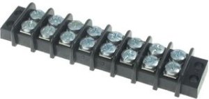 38770-0108, Barrier Terminal Blocks .375 LOW PROFILE 8P screw terminal style